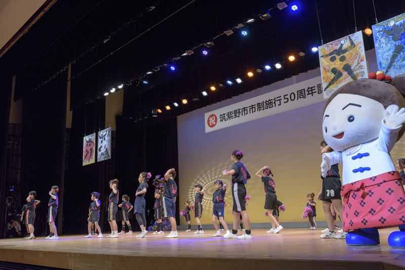筑紫野市文化協会会員による各種アトラクション